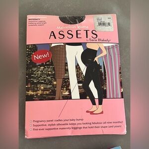 SPANX NIB Marvelous Mama Assets Supportive Lucky Leggings Maternity Size 2 Brown